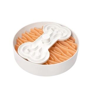 Puzzle Feeder Dog Wave Slower Than A Slow Feeder Large Lick Bowl Non-Slip Base